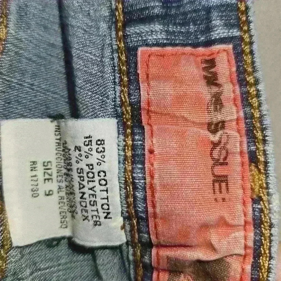 Mossimo Denim Juniors Cropped Jeans Size 9 - Picture 9 of 12